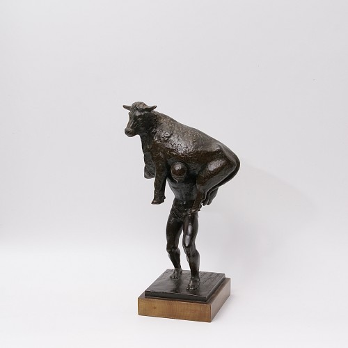 Antiquités - Milon carrying a Bull by André Lurçat