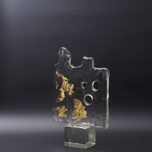 &quot;Uomo e Donna&quot; Murano Glass Sculpture by L. Gaspari circa 1960 - 