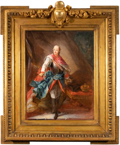 Portrait de Joseph II de Habsbourg atelier de Charles Le Clercq , 18e siècle