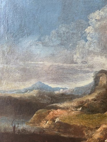 XVIIe siècle - Antonio Maria Marini ( 1668-1725) -Saint Jérôme dans un paysage