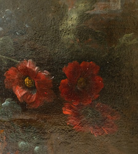 Paintings & Drawings  - Caffi Margherita (1647-1710) Jet of Flowers at the Fountain