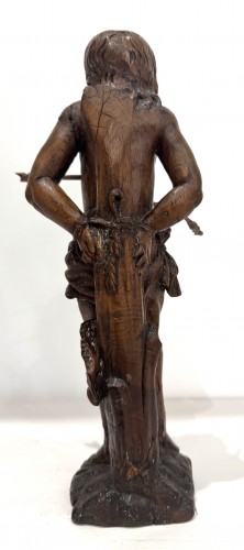 <= 16th century - Saint Sebastian - wood carving late 16th century