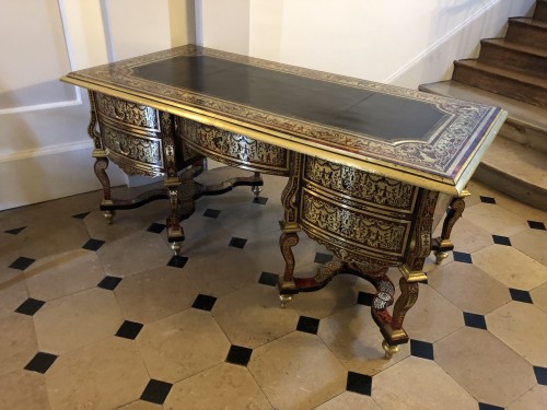 Large Louis XIV Mazarin Bureau Attributed To Nicolas Sageot - Furniture Style Louis XIV