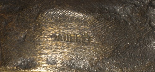 Sculpture Sculpture en Bronze - FRATIN Christophe (1801-1864 Français), Ours « le Père Odry », porte allumette