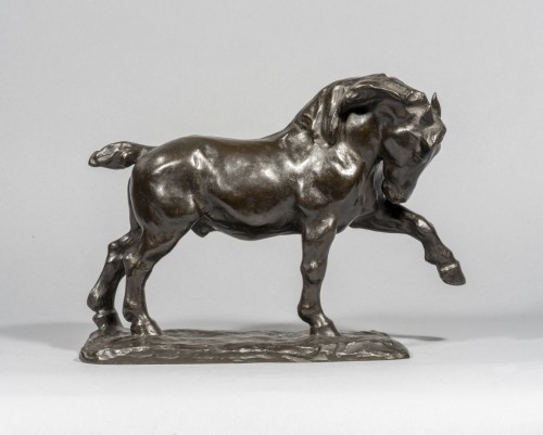 Art Déco - MONARD Louis de (1873-1939), Cheval de trait