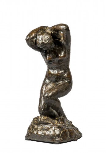 Femme nue agenouillée - HALOU Alfred-Jean (1875-1940) 