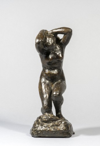 XXe siècle - Femme nue agenouillée - HALOU Alfred-Jean (1875-1940) 