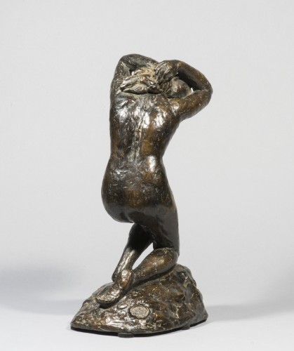 Femme nue agenouillée - HALOU Alfred-Jean (1875-1940)  - Art nouveau