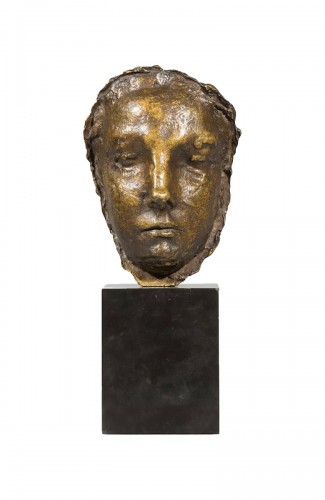 BOURDELLE Emile-Antoine (1861-1929 ), Teenager - mask without neck