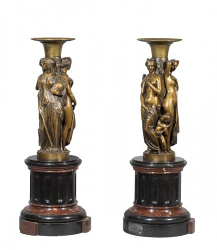 PRADIER James (1790-1852) Pair of cups 