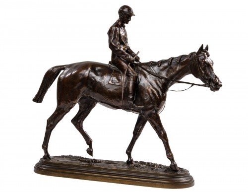 BONHEUR Isidore (1827-1901) - Jockey on horse