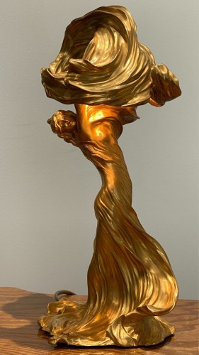 Lighting  - Raoul LARCHE (1860-1912) - Loïe Fuller lamp, art nouveau