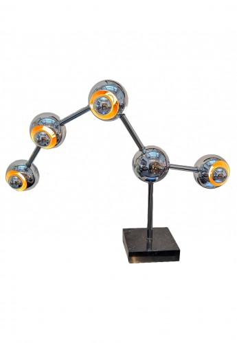 Atomic table lamp by Robert Sonneman, 70s