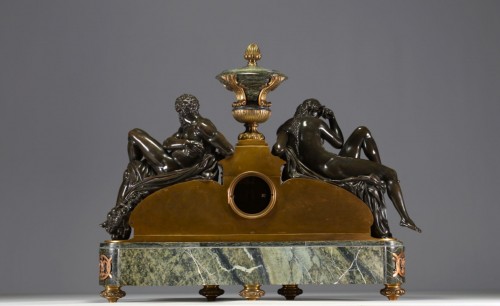 Important Napoleon II clock, allegory Of Day And Night - Horology Style Napoléon III