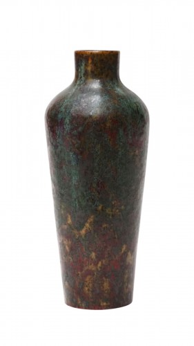 P. A. Dalpayrat, vase ovoïde Art Nouveau en grès émaillé