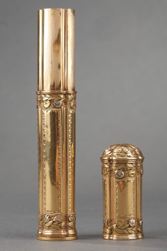 Etui en or Louis XV, maître orfèvre Nicolas Durier - Louis XV