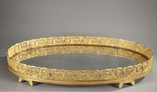  - Large Restoration-period gilt bronze centerpiece