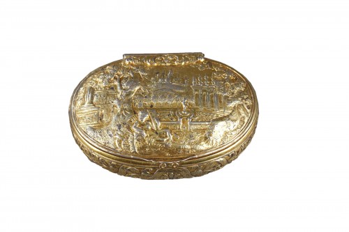 Vermeil snuffbox, early 18th century