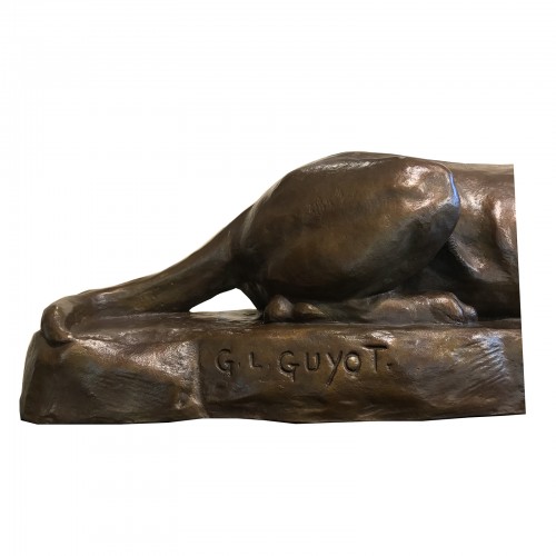 Dogue Couché - Georges-Lucien GUYOT (1885-1973) - Galerie Paris Manaus