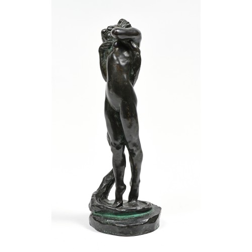 Sculpture  - Joseph BERNARD (1866-1931) - “La Charmeuse” also known as “Woman with a Snake