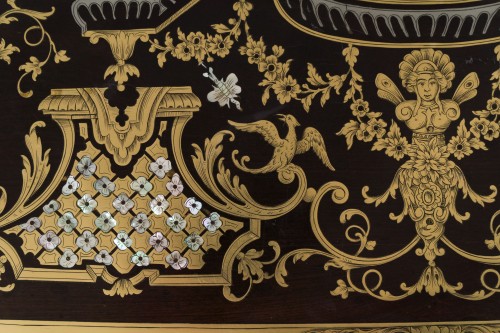 Furniture  - Exceptional Boulle marquetry commode attributed to Nicolas Sageot