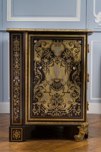Exceptional Boulle marquetry commode attributed to Nicolas Sageot - Louis XIV
