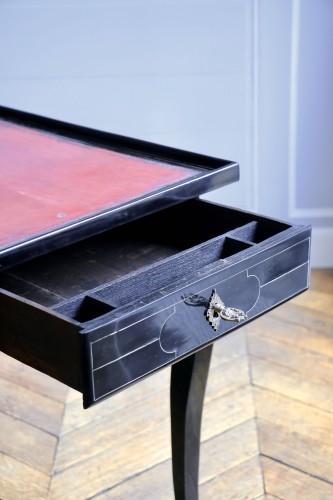 Furniture  - Small blackened wood desk