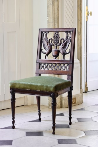 Directoire - A rare set of four side chairs attributed to Georges Jacob