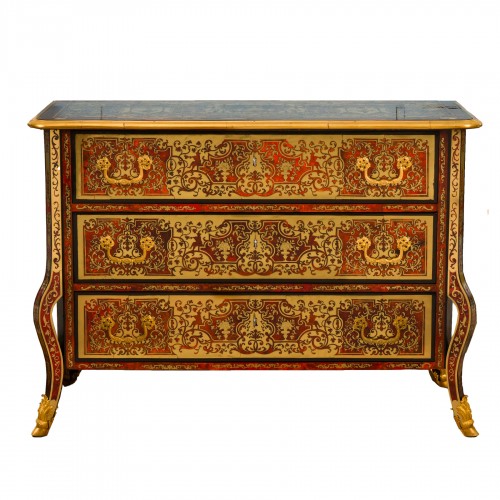 Commode Louis XIV Mazarine attribuée à Nicolas Sageot