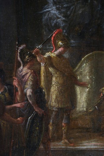 Arnould de Vuez (1644-1720) , Alexander the Great and the Gordian knot - Louis XIV