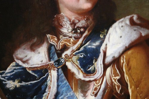 Portrait du jeune Louis XV., Hyacinthe Rigaud (1659-1743) et son atelier - Galerie PhC