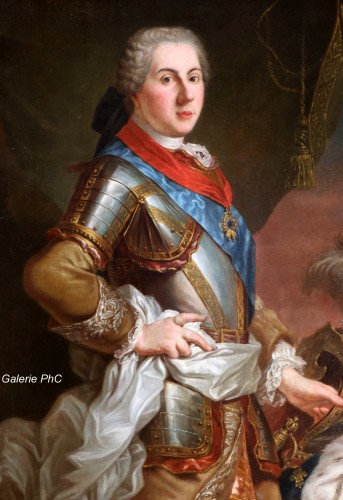 Portrait du Dauphin de France, attribué à Louis Michel Van Loo (1707 - 1771) - Louis XV