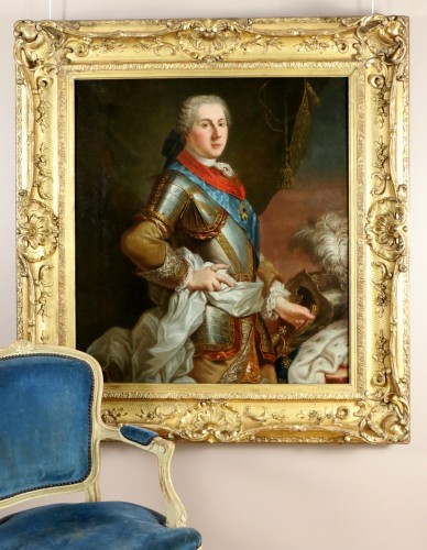 Louis XV - Portrait du Dauphin de France, attribué à Louis Michel Van Loo (1707 - 1771)