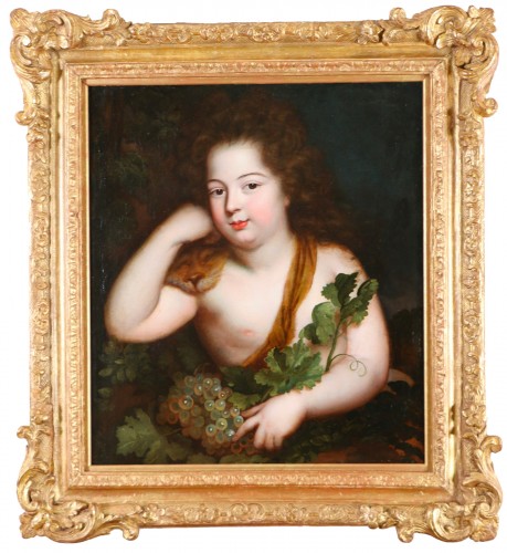 Young Louis XIV as Dionysus circa 1650, attributed to Jean Nocret (1615-1672)