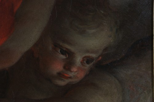 Antiquités - Francesco de Mura (1696-1782) Scène allégorique aux putti