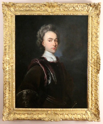 Louis XIV - Largillierre and his workshop portrait of the Prince Eugene Savoie Carignan