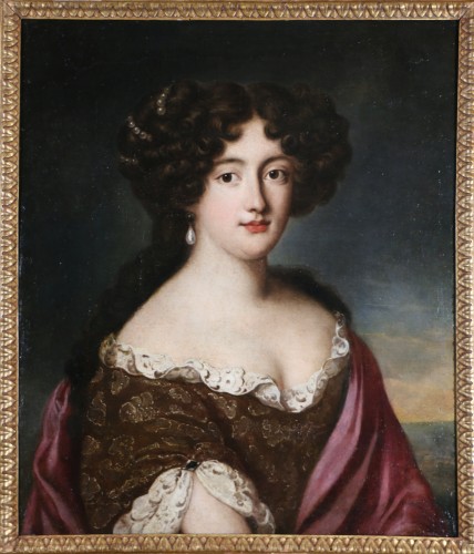 Jacob Ferdinand Voet (1639-1689), portrait d’Hortense Mancini - Tableaux et dessins Style Louis XIV