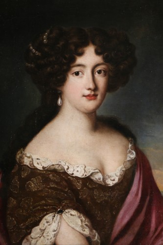 Tableaux et dessins Tableaux XVIIe siècle - Jacob Ferdinand Voet (1639-1689), portrait d’Hortense Mancini