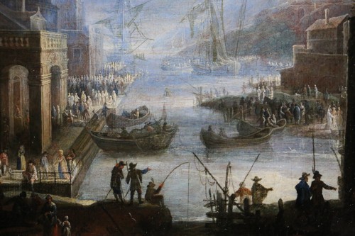 Giovanni Grevenbroeck dit Il Solfarolo (vers 1650 – 1699) Marine - Galerie PhC