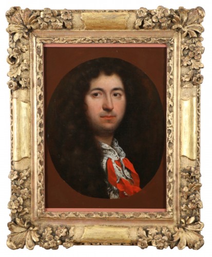 Portrait d’un homme de qualité vers 1680, attribué à Pierre Mignard (1612-1695)