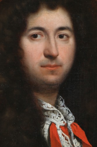 Tableaux et dessins Tableaux XVIIe siècle - Portrait d’un homme de qualité vers 1680, attribué à Pierre Mignard (1612-1695)