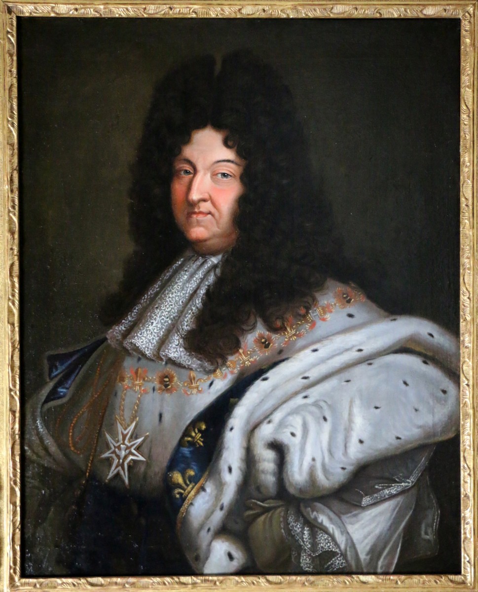 King Louis XIV of France in the costume - French School as art