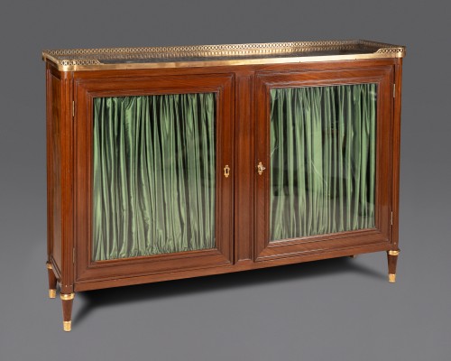 Bibliothèque basse en acajou d'époque Louis XVI - Mobilier Style Louis XVI