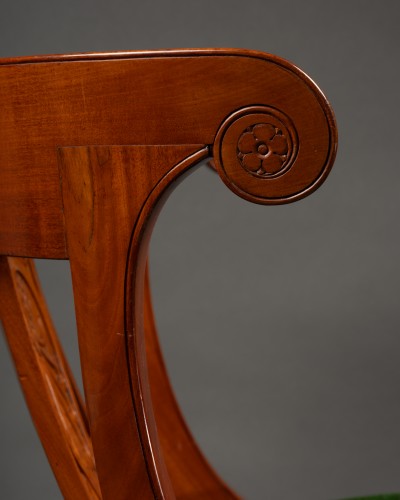 A consulat period fauteuil de bureau by Jacob Frères - 