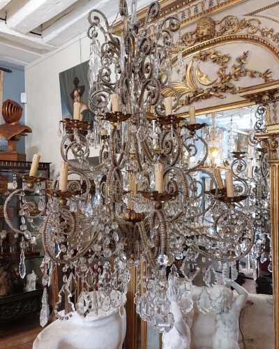 Large chandelier, Italy 19th century - Lighting Style 