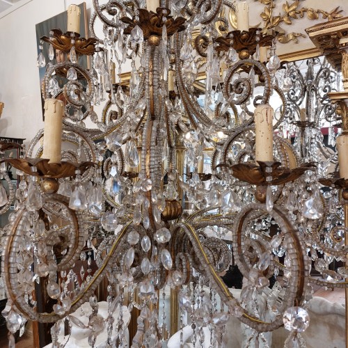 Lighting  - Large chandelier, Italy 19th century