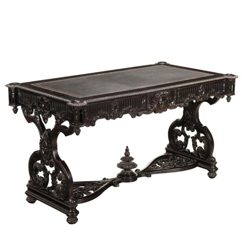 Ebony desk of Henry Thomas Peters, Italy 1845