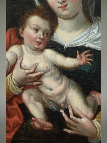 Marie avec L'Enfant Jésus, Pays-Bas entre 1550 et 1600 - Renaissance