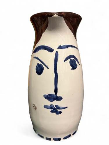 Ceramic mug, Visage - Pablo Picasso (1881-1973) - Porcelain & Faience Style 50