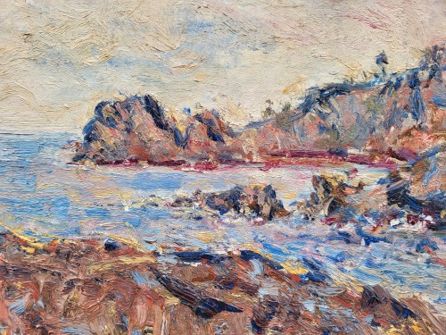 Paintings & Drawings  - Paul KRON (1869-1936) - Bord de mer